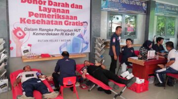 Rayakan Kemerdekaan, Rutan Medan Gelar Senam Sehat hingga Layanan Medis Gratis